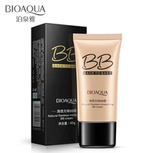 BIOAQUA Brand 3 Colors Natural Flawless BB Cream Makeup Concealer Oil-control Liquid Foundation Moisturizing Cosmetics 40ml