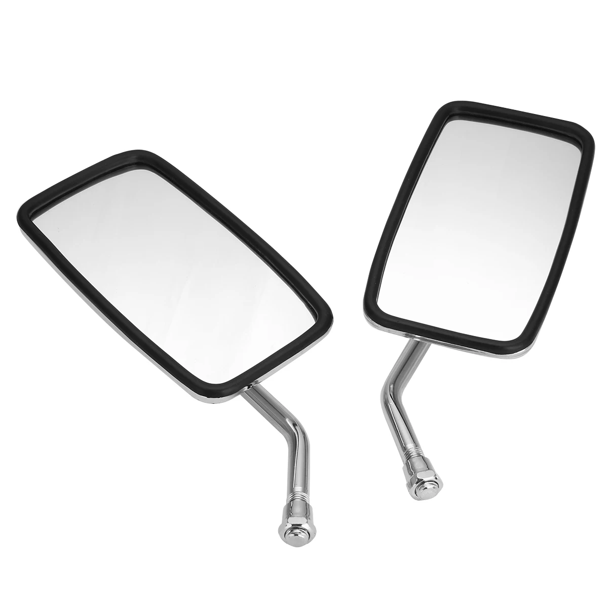 For Honda Shadow VT VT1100 VT750 VT600 VF750 Magna 750 1 Pair Rectangle Rearview Side Mirrors 126*70mm