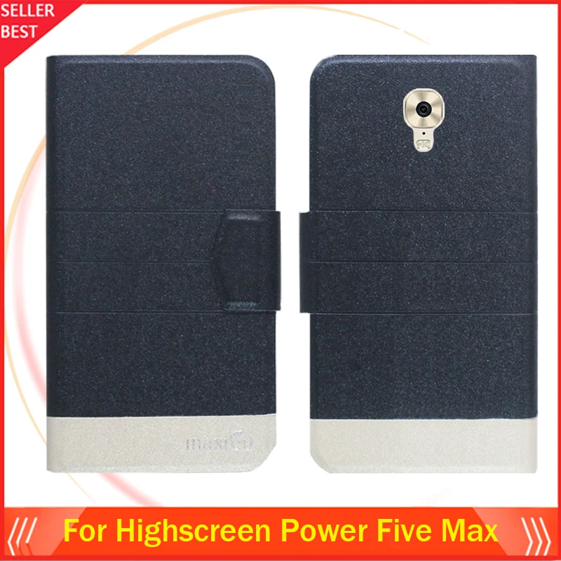 

5 Colors Factory Direct!! Highscreen Power Five Max Case Luxury Leather Anti-slid 100% Special Phone Fashion Cover Free Shipping