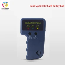Ручной RFID чип репликатора ID карты T5577 EM4305 может перезаписываться 125 кГц карты доступа брелоки копировальная машина lector microchip