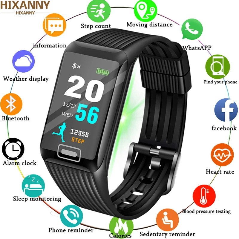

Fitness smart watch men Women Pedometer Heart Rate Monitor Waterproof IP67 Swimming Running Sports Watch For Android IOS