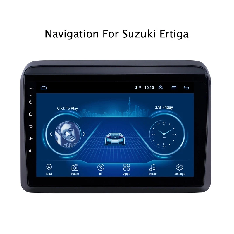 Flash Deal Super Slim Touch Screen Android 8.1 radio GPS Navigation for Suzuki ERTIGA 2018 tablets Stereo Wifi Multimedia USB Bluetooth 0