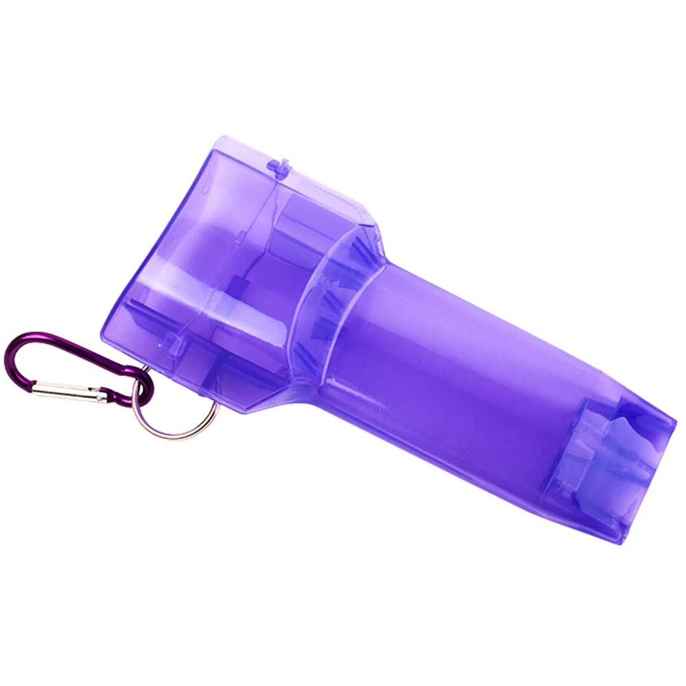 Batarangs dart box rubber batarangs bags transparent portable box dart one piece lockbutton