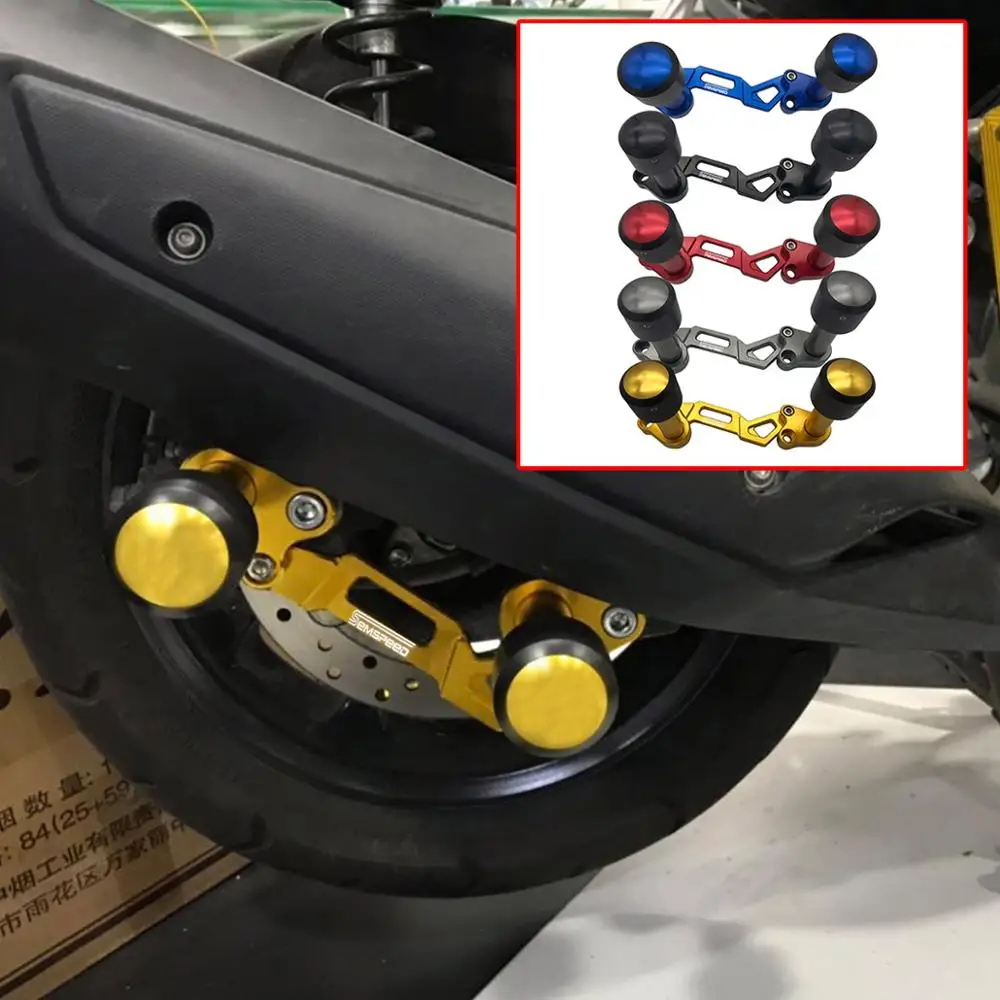 

Modified Motorcycle nmax front rear Wheel Slider Crash muffler fork protector for yamaha nmax155 NMAX NVX aerox 2015 2016-2019