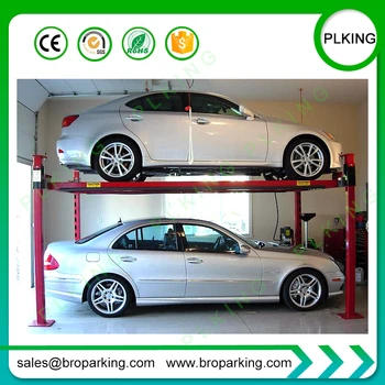 

3.6Ton 1.8M Lifting 4 Post 2 Car Parking Lift Supplying With CE