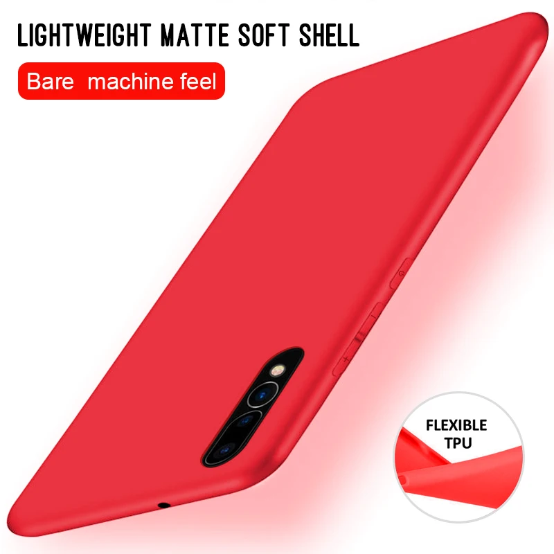 Полное покрытие матовый чехол для huawei Коврики 20 10 P20 P30 Pro Nova4 P Smart Y9 2019 Honor 8X MAX 9 Lite V9