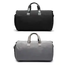 Модные для мужчин женщин 2 в 1 путешествия Гар t сумка+ Multi Duffle бизнес костюм и куртка Тренажерный зал Спорт чемодан сумк