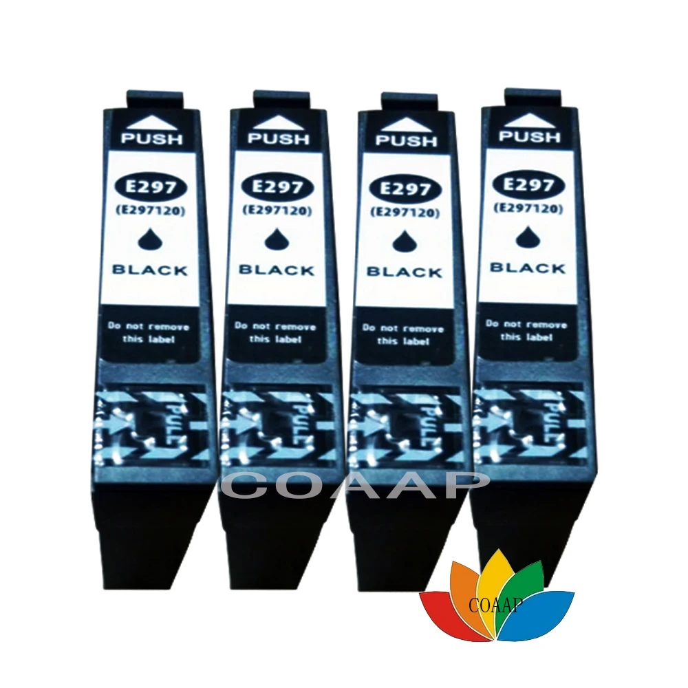 

4pk T2971 Black ink cartridge for compatible EPSON XP 431 231 241 xp231 xp241 xp431 29XL