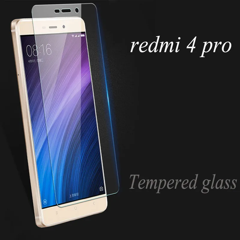 Для xiaomi redmi 4 pro простые Нет Отпечатков Пальцев Протектор Экрана 5.0 "оригинал H Anti-Explosion Закаленное Стекло Для xiaomi redmi 4pro