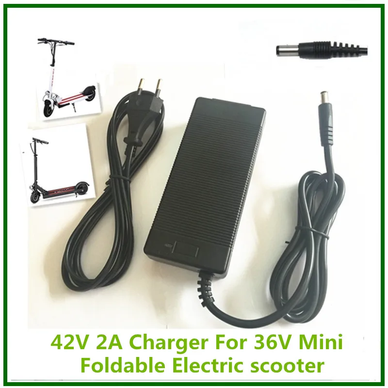 36V E Scooter Lader E Bike Charger Output 42V2A Li Ion Batterij Oplader  Voor 36V Elektrische Scooter 2 wielen Vouwen Hoverboard|scooter  charger|battery chargere-bike charger - AliExpress