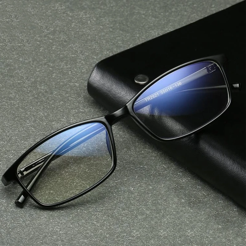 

TR+Metal Spectacle Frame Woman Men Glasses Optical Frames Anti-Blue Light Glasses Eye Eyeglasses frame 0 to -600 ZN14