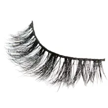 Высокое качество 3D Объемные Накладные ресницы сибирская норка ручной работы мягкие естественные, крест-накрест ресницы индивидуальные полосы ресницы