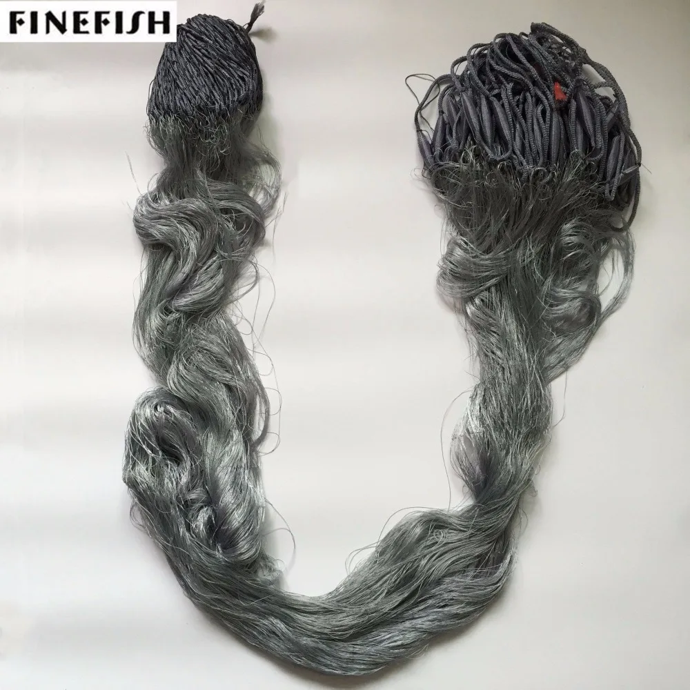 

Finefish 3 Layers Multifilament Finland Gillnet 1.8m*(30m or 60m) Outdoor Trap Fishing Net Nylon Line Catch Fishing Network