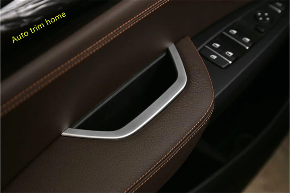 

For BMW X3 F25 / X4 F26 2012 2013 2014 2015 2016 2017 ABS Inner Car Door Pull Doorknob Handle Decor Molding Garnish Cover Trim