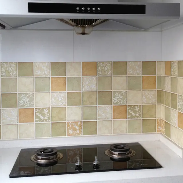 Dapur Anti Minyak Stiker Self Adhesive Pvc Desktop Dinding Dapur Anti Minyak Stiker Self Adhesive Pvc Desktop Dinding Tahan Air Wallpaper