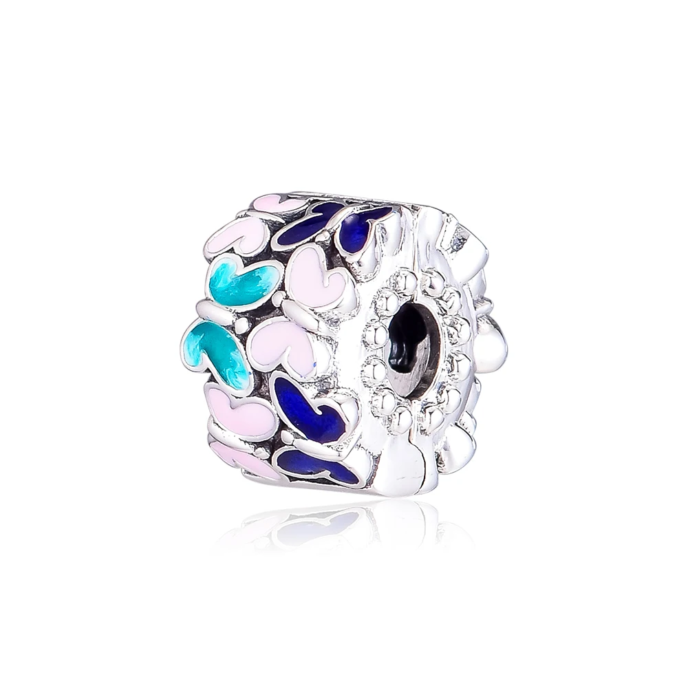 

CKK 925 Sterling Silver Butterfly Arrangement Clip Charms Beads Fashion Jewelry Making Fits For Original Bracelets