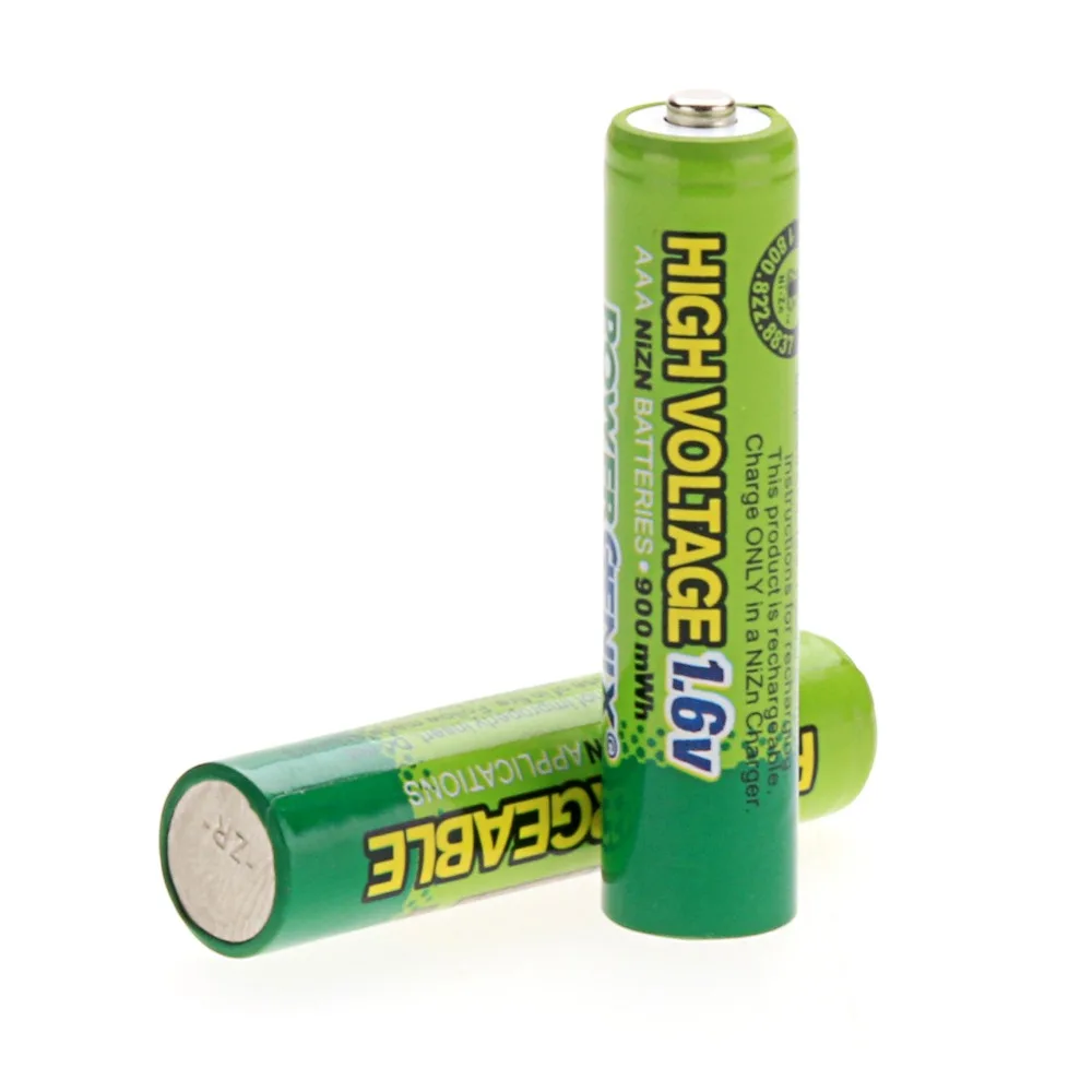 

PowerGenix 900mAh 1.6V AAA 3A NiZn Rechargeable Battery NI-Zn NI Zn AAA Battery