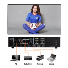 SC359S светодиодный преобразователь формата видеопроцессора Поддержка 6 TS802D или MSD300 DVI VGA HDMI AV SDI мульти Экран светодиодный контроллером видеодисплея