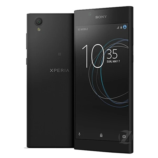 Разблокированный четырехъядерный процессор sony Xperia L1 5,5 дюймов 2 Гб ОЗУ 16 Гб ПЗУ 13MP камера 1080p Android Восстановленный мобильный телефон - Цвет: Черный