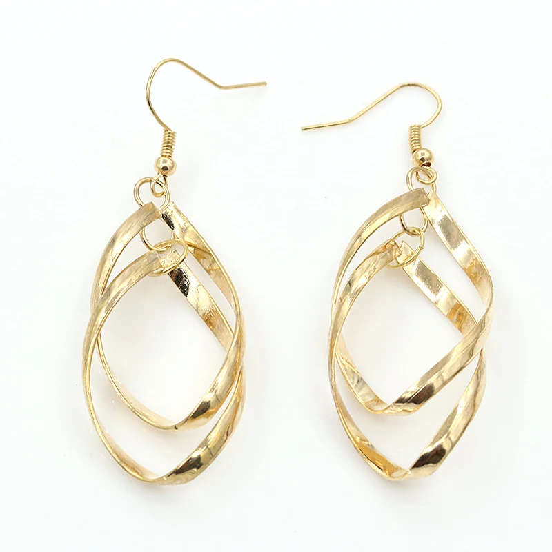 0238# Gold/Silver Plated Earrings Jewelry Top Qual...