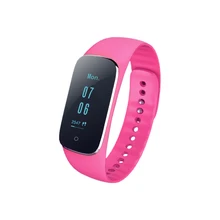 Sports Smart Bracelet Blood Pressure Heart Rate Sleep Monitor Caller ID Reminder IP67 Waterproof Smart Brace for Android iOS