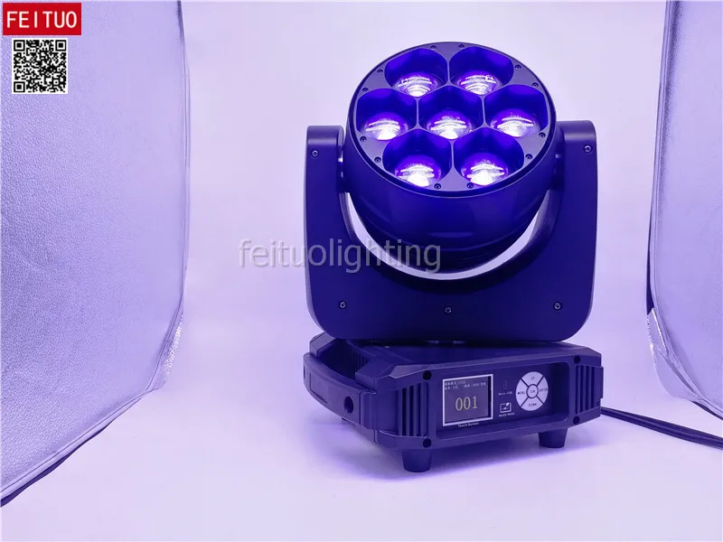 7x40w led zoom bee eye beam moving head (10)