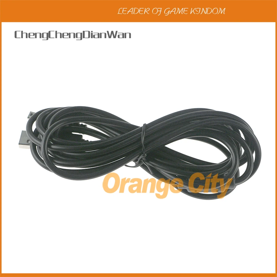 【Quality】 ChengChengDianWan 5pcs/lot 1m 1.8m 3m USB controller Charger cable Cord for PS3 3 Controller PDA MP3.