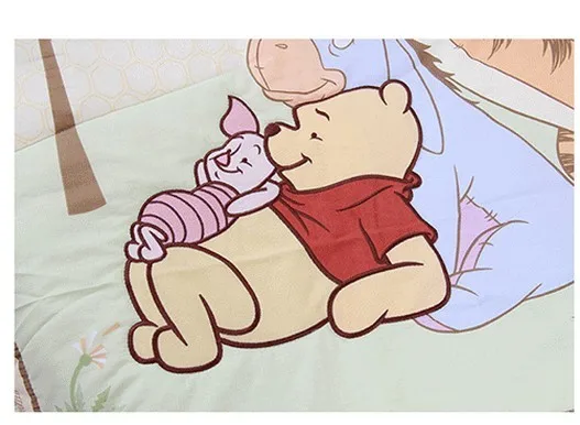 Promoção! dos Desenhos Animados do Bebê Conjuntos de Cama Consolador para Crianças Colcha do Bebê Berço Algodão Duvet Bebê Colcha 4 Cheap Conjuntos de cama