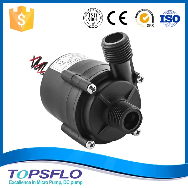 

TOPSFLO 17LPM 12V G1/2 thread inlet/outlet TL-C01-C12-1706 water pump for Higher pressure machines Irrigation