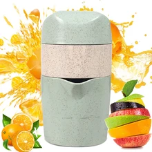 Экологичная Пшеничная солома ручная соковыжималка для цитрусовых фруктов ручная соковыжималка пресс-инструмент для апельсинового лимонного соковыжималка