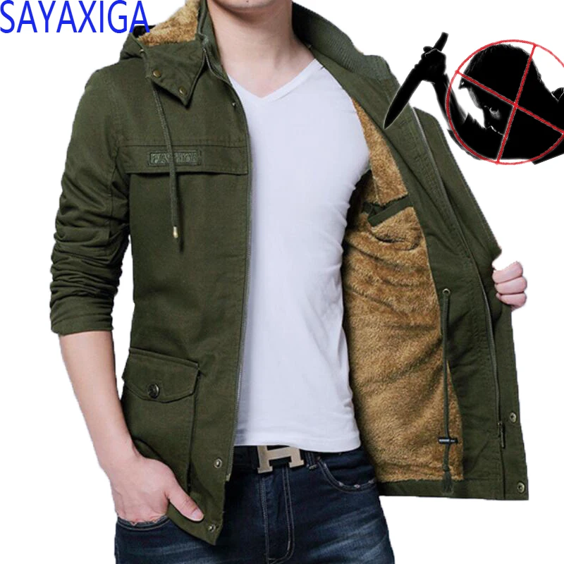 

Self Defense tactico Clothing Security Anti-cut Anti-Stab Men Hooded Trench Coat Knife resistant Stealth Defense Police Personal