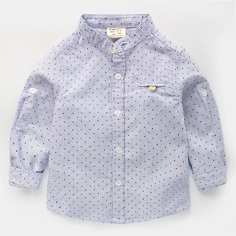 

Spring&Autumn boys shirts cotton kids shirts long sleeve boys tops turn-down collar boys clothes car print kids clothes for 2-8T