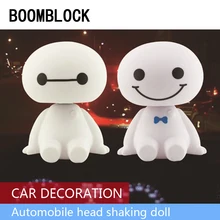 Автомобиль орнамент милый Shaking голову куклы, украшения для BMW E90 F30 F10 Audi A3 A6 C5 C6 Opel Insignia Alfa romeo Ssangyong