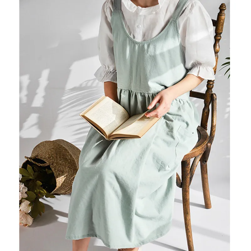 Cotton Linen Apron K26-9