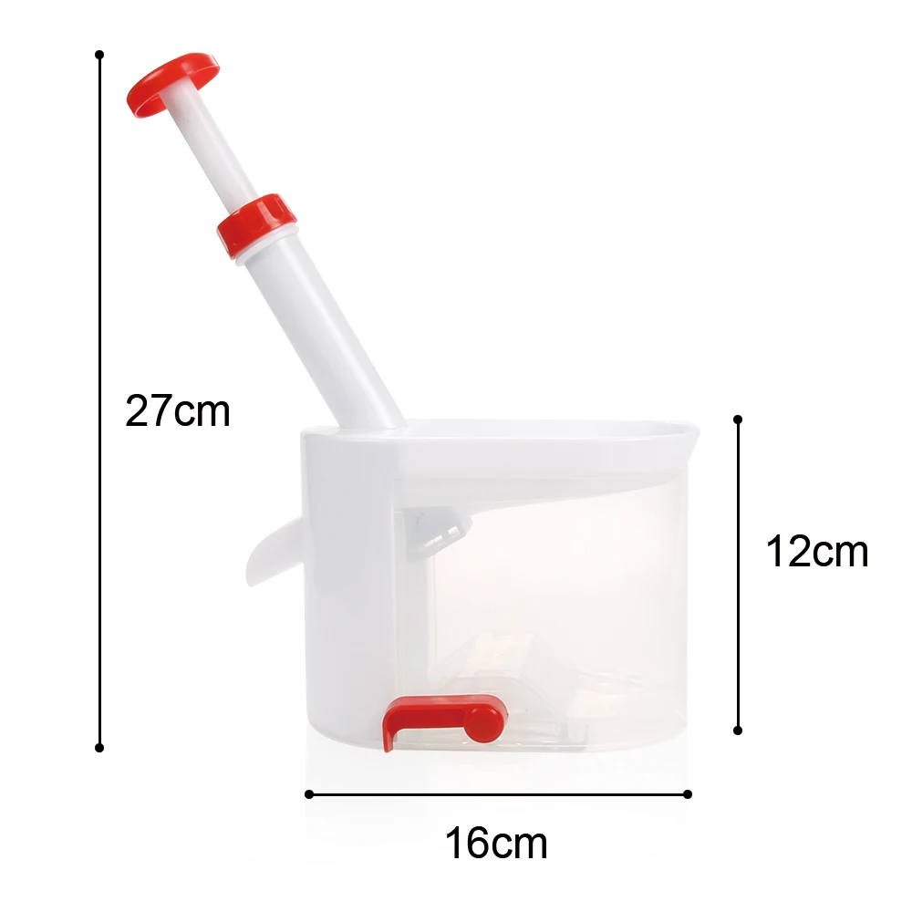 

Creative Cherry Pitters With Container Box Easy Fast Remove Cherry Core Seed Stone Remover Kitchen Fruit Gadgets Tools Accessori
