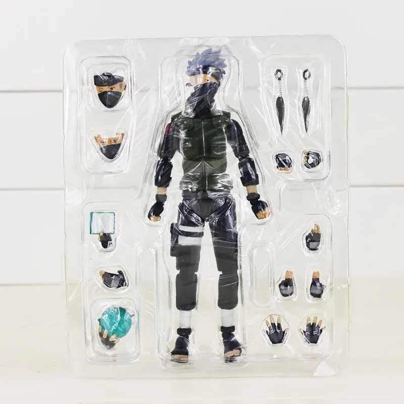 

New 15cm SHFiguarts Naruto Shippuden Hatake Kakashi PVC Action Figure Collectible Model Toy