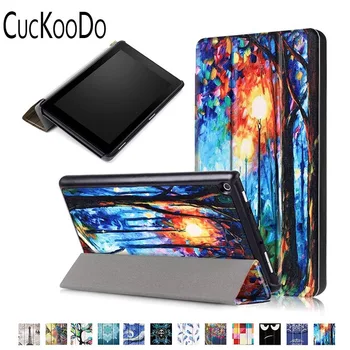 

CucKooDo Lightweight Slim Shell Stand Cover with Auto Wake / Sleep Featured for All-New Amazon Fire HD 8 Tablet 2017 Release