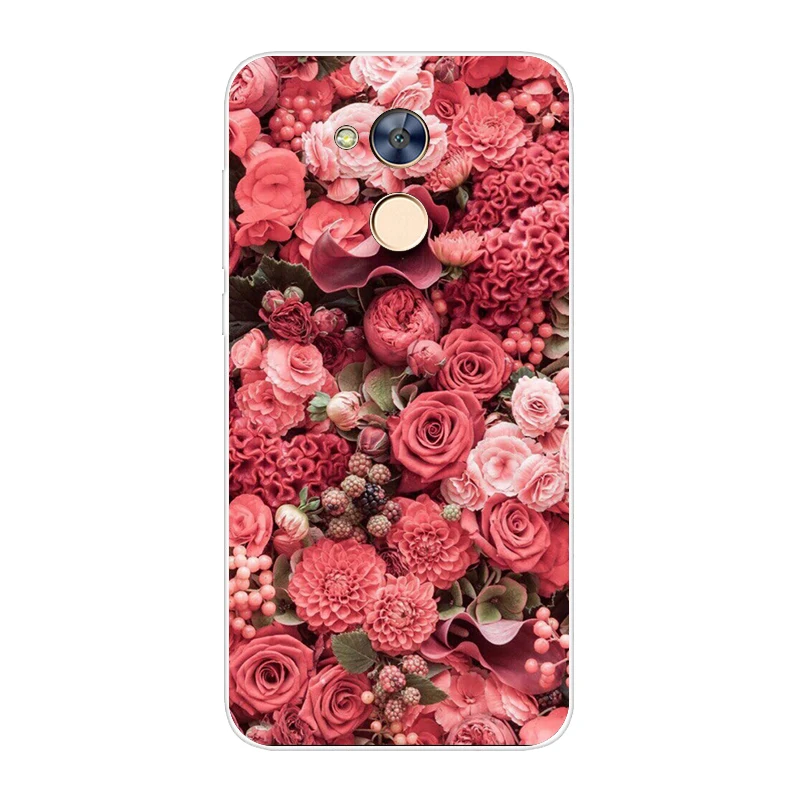 Чехол для Huawei Honor 6A мягкий силиконовый чехол с узором защитный телефона 6 A чехлы