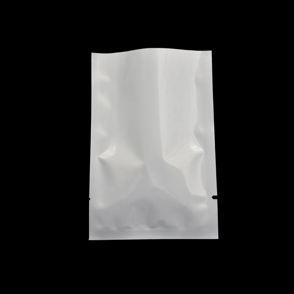 300 шт/партия 6*9 см маленькая Передняя прозрачная/белая пластиковая открытая верхняя сумка термогерметичные полупрозрачные пищевые пластиковые вакуумные полиэтиленовые пакеты