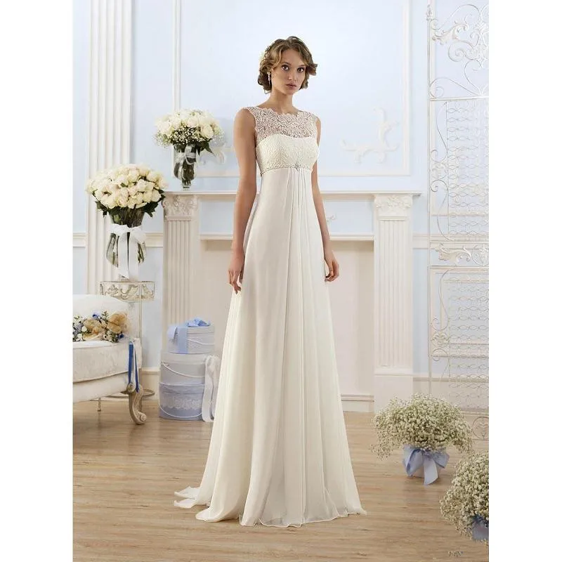 empire and a line wedding dresses