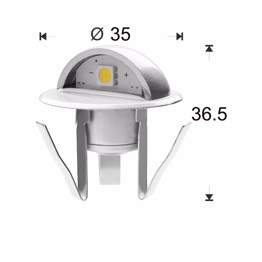 Профессиональный 12 В 0.4 Вт сад свет декоративные серебро открытый пол света led
