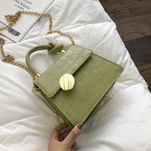 Summer new texture bag female 2019 new Designer Handbags Travel Chain shoulder slung fashion chain portable small square bag Summer new texture bag female 2019 new Designer Handbags Travel Chain shoulder slung fashion chain portable small square bag