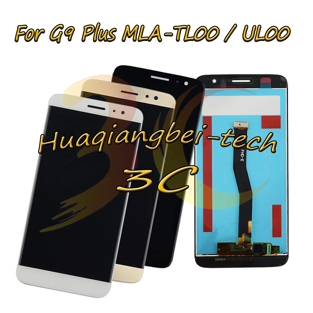 

5.5'' New For Huawei G9 Plus G9Plus MLA-TL00 MLA-UL00 Full LCD DIsplay + Touch Screen Digitizer Assembly 100% Tested