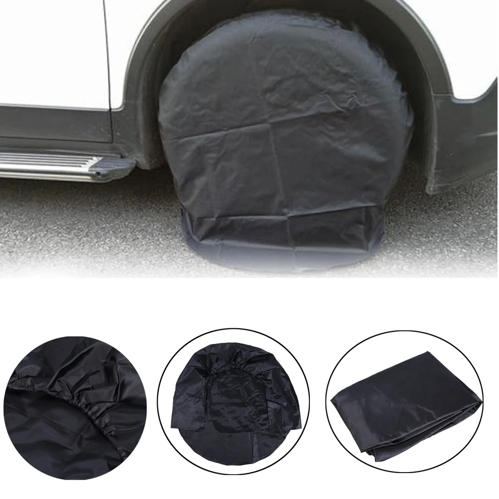 2/4pcs Wheel Tire Dustproof Waterproof Covers For Auto Truck Car Camper
