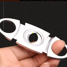 Резак для сигар, ножницы из нержавеющей стали, сигарный нож, сигарные ножницы, курительный нож, аксессуары для сигар ZH034