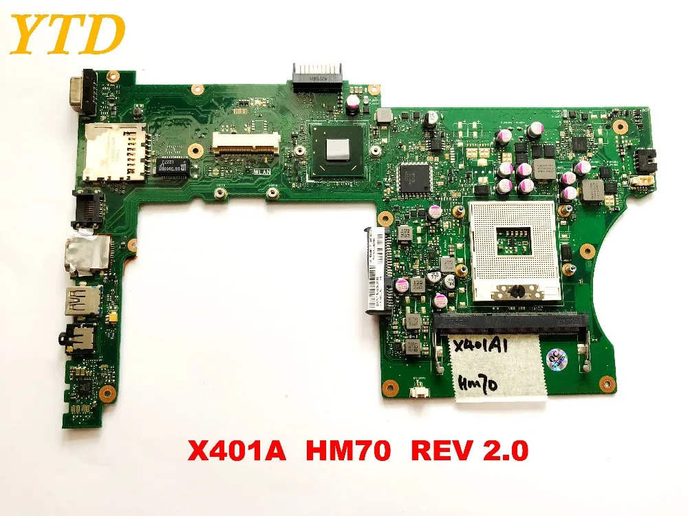 Original for ASUS X401A laptop motherboard HM70 REV 2.0 tested good free shipping | Компьютеры и офис