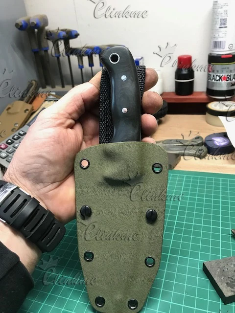 50 шт. кобура krivet 7 2 мм 1/4 &quot Kydex ножны для ножа черные krivets профессиональные товары