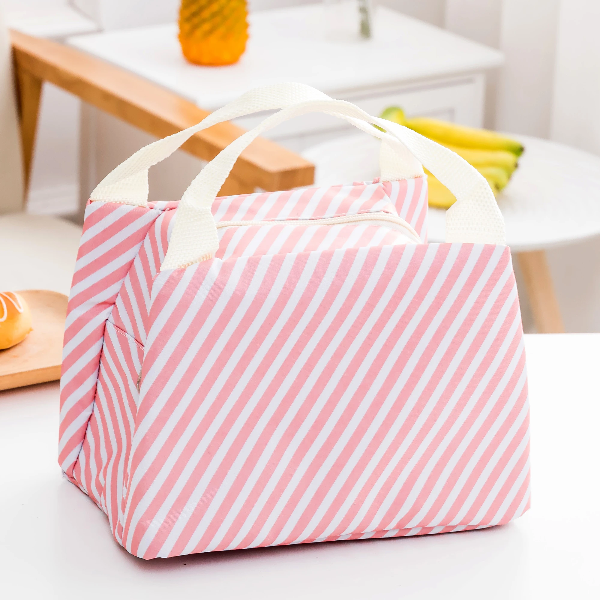 Портативный утепленная Термальность кулер коробка для обеда, для переноски сумка для пикника чехол сумка для хранения м - Цвет: 6