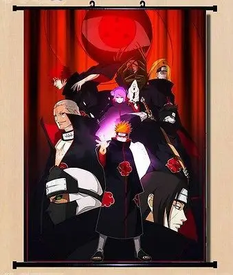 

Home Decor Wall poster Scroll Naruto Akatsuki Orochimaru uchiha madara Sasuke