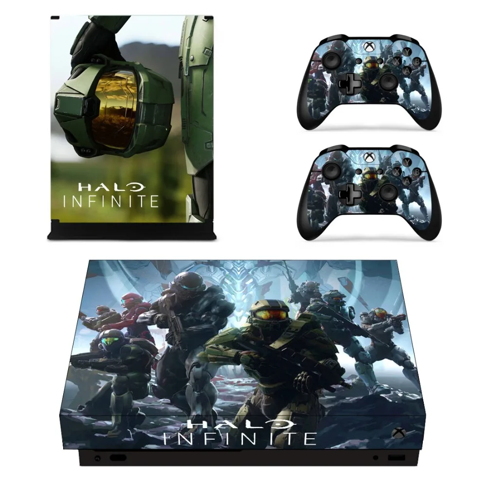 Halo 5 Infinite Xbox One X Skin Sticker Cover ConsoleSkins.co